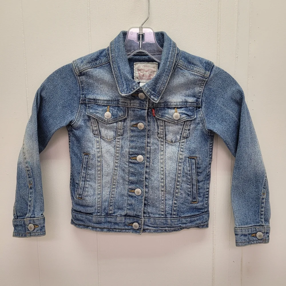Levi's Little Girl Trucker Denim Jacket